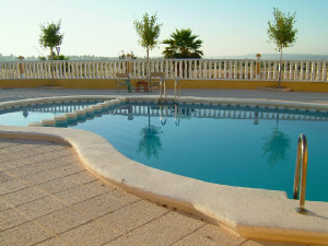 View of the pool